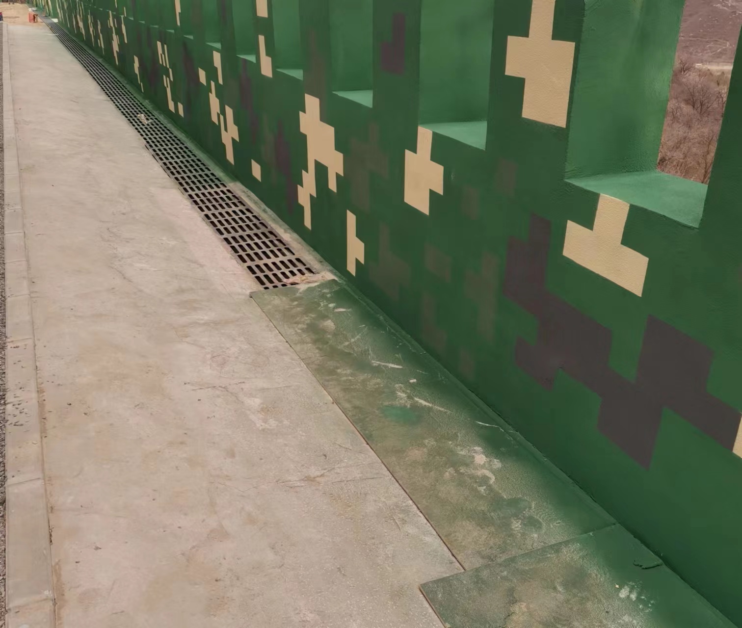 邵阳围墙迷彩喷涂,数迷彩漆